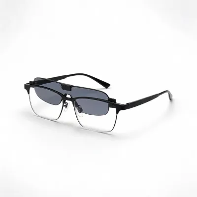 magnetic clip-on glasses frames