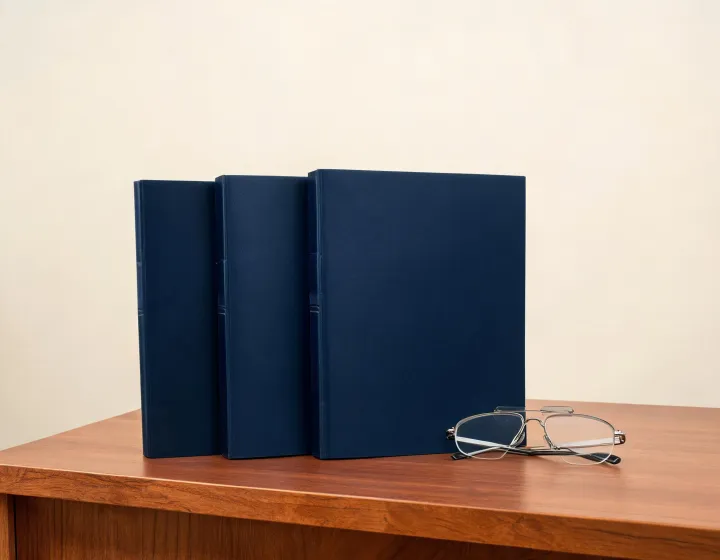 Magnetic clip-on glasses frames brief beside factory quote folders